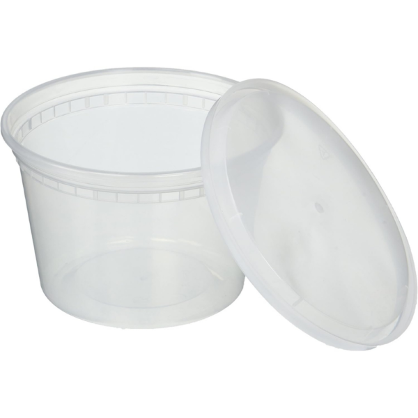 YW Plastic Food Storage Containers, 16 Ounce - Image 2