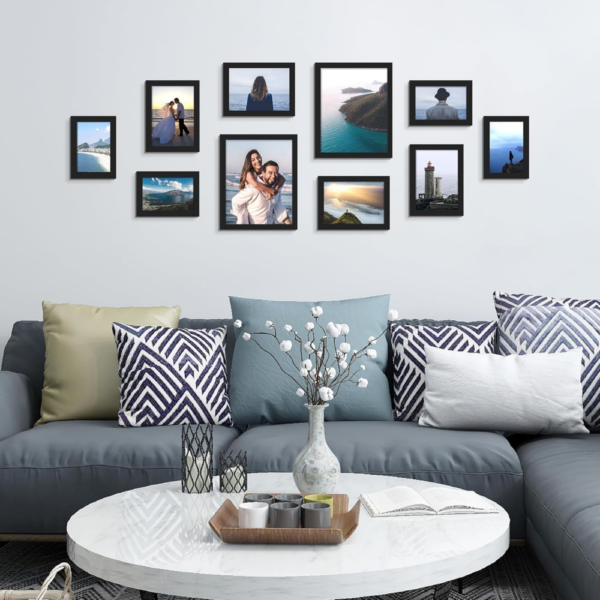 upsimples 10 Pack Picture Frames Set - Image 2