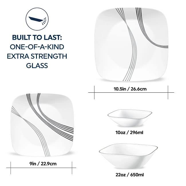 Corelle Urban Arc Dinnerware Set - Image 4