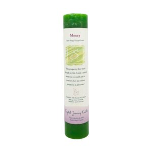 Crystal Journey Money Candle