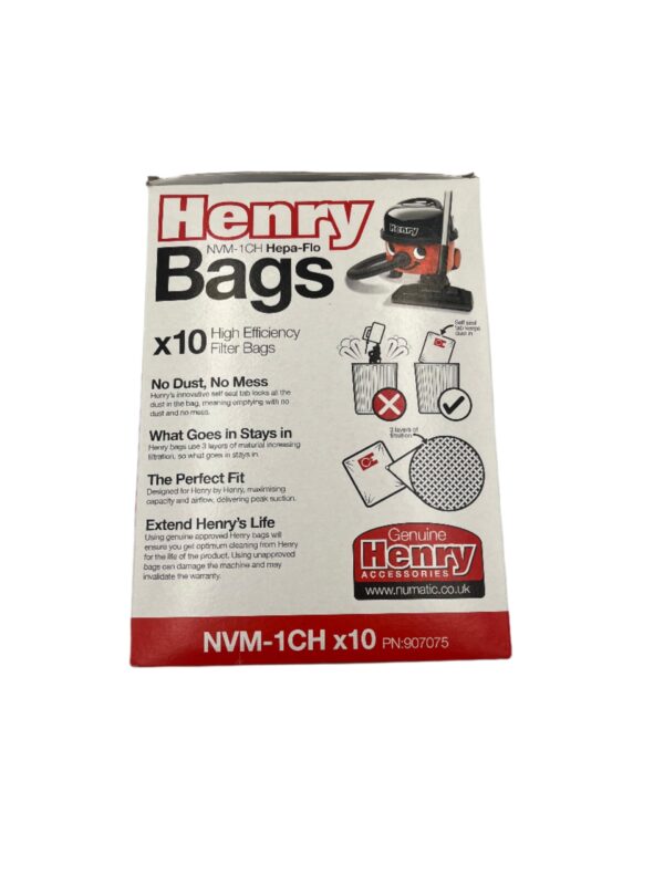 Numatic Hepaflo Dust Bags - Image 3